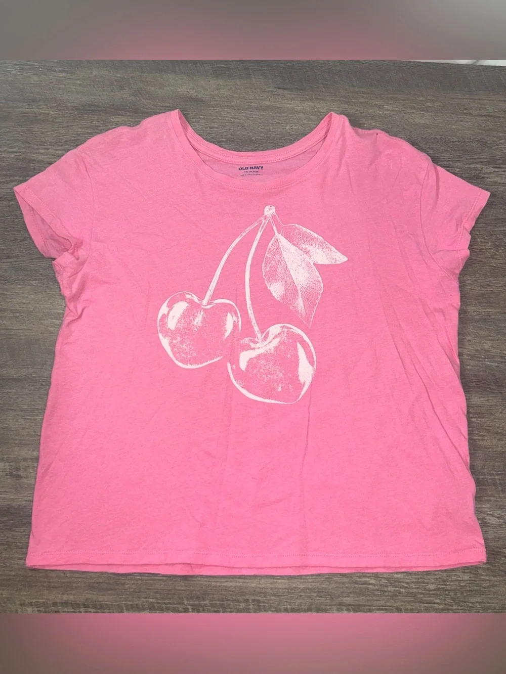 (0001) Girls: XXL 18 Old Navy 5pc Graphic Tees Bundle- B1